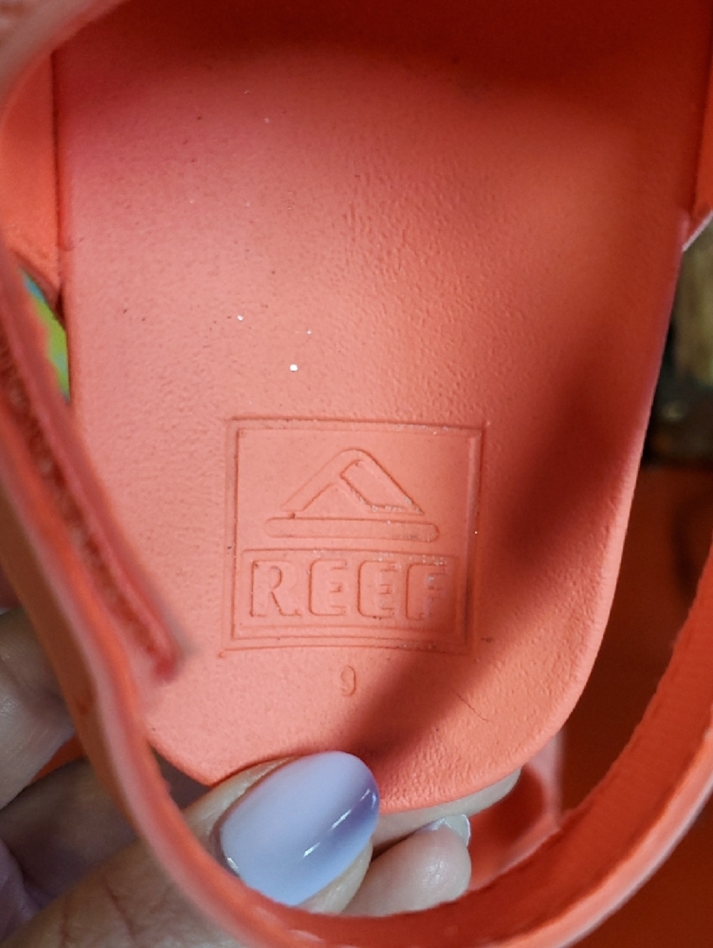 Reef Coral Pink Girls Sandals - Picture 2 of 4